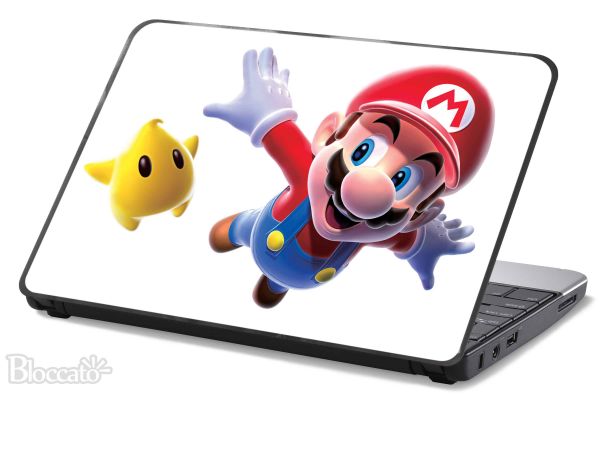 Skin Adesivo p/ Notebook, Netbook, Lap Top - Mario