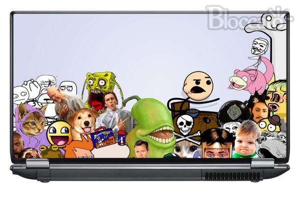 Skin Adesivo p/ Notebook, Netbook, Lap Top - Memes 16