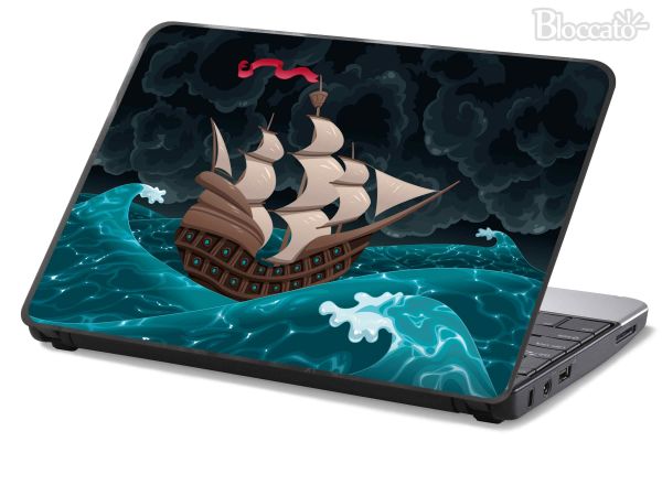 Skin Adesivo p/ Notebook, Netbook, Lap Top - Barco