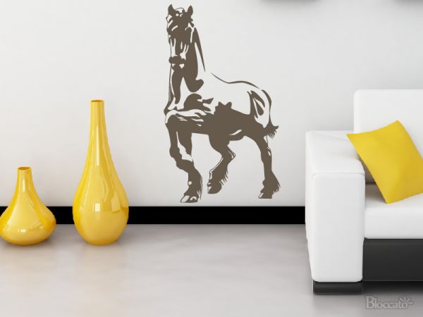 Adesivo Decorativo de Parede - Animais - Cavalo